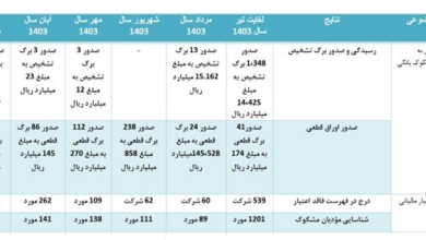 صدور 9 همت برگه تشخیص مالیاتی برای تراکنش های بانکی مشکوک