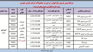 آغاز ثبت نام بدون قرعه کشی ایران خودرو / فروش پژو ۲۰۷، رانا، هایما، تارا، سورن به قیمت کارخانه + لینک آذر ۱۴۰۳