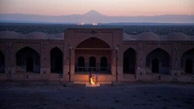 کاروانسرای محل کنسرت فرضی پرستو احمدی پلمب شد + فیلم