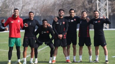 تمرین و استخر در برنامه امروز پرسپولیس