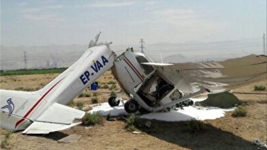 سقوط مرگبار هواپیمای آموزشی در رشت / ۳ نفر کشته شدند