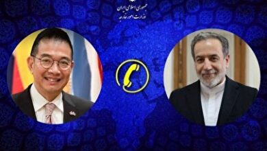 گفتگوی تلفنی وزیران خارجه ایران و تایلند برای تقویت روابط دوجانبه