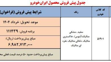 آغاز ثبت نام ایران خودرو بهمن ۱۴۰۳ / با ۶۹۰ میلیون تومان شاسی بلند بخرید