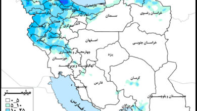 حوضه دریای خزر و دریاچه ارومیه پرباران‌ترین حوضه‌های‌ درجه یک کشور