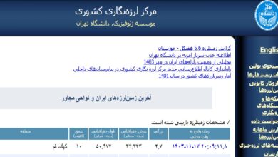 فوری / زلزله شبانه در قم