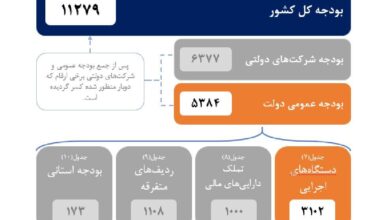 رشد ۴۱ درصدی بودجه دستگاه‌های اجرایی در ۱۴۰۴