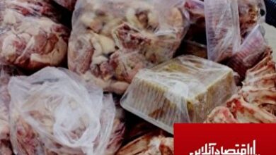 کشف ۲ تن گوشت و لبنیات تاریخ مصرف گذشته از انبار یک فروشگاه در کرج