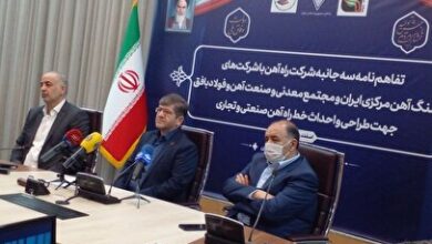 جابه‌جایی سالانه ۵ میلیون تن مواد معدنی با خط ریلی بافق